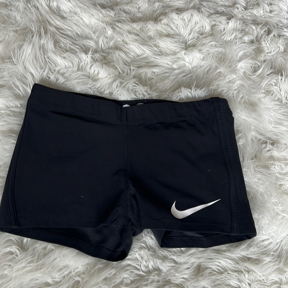 Black Nike volleyball shorts